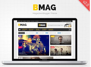 BMAG - Magazine Responsive Blogger Template