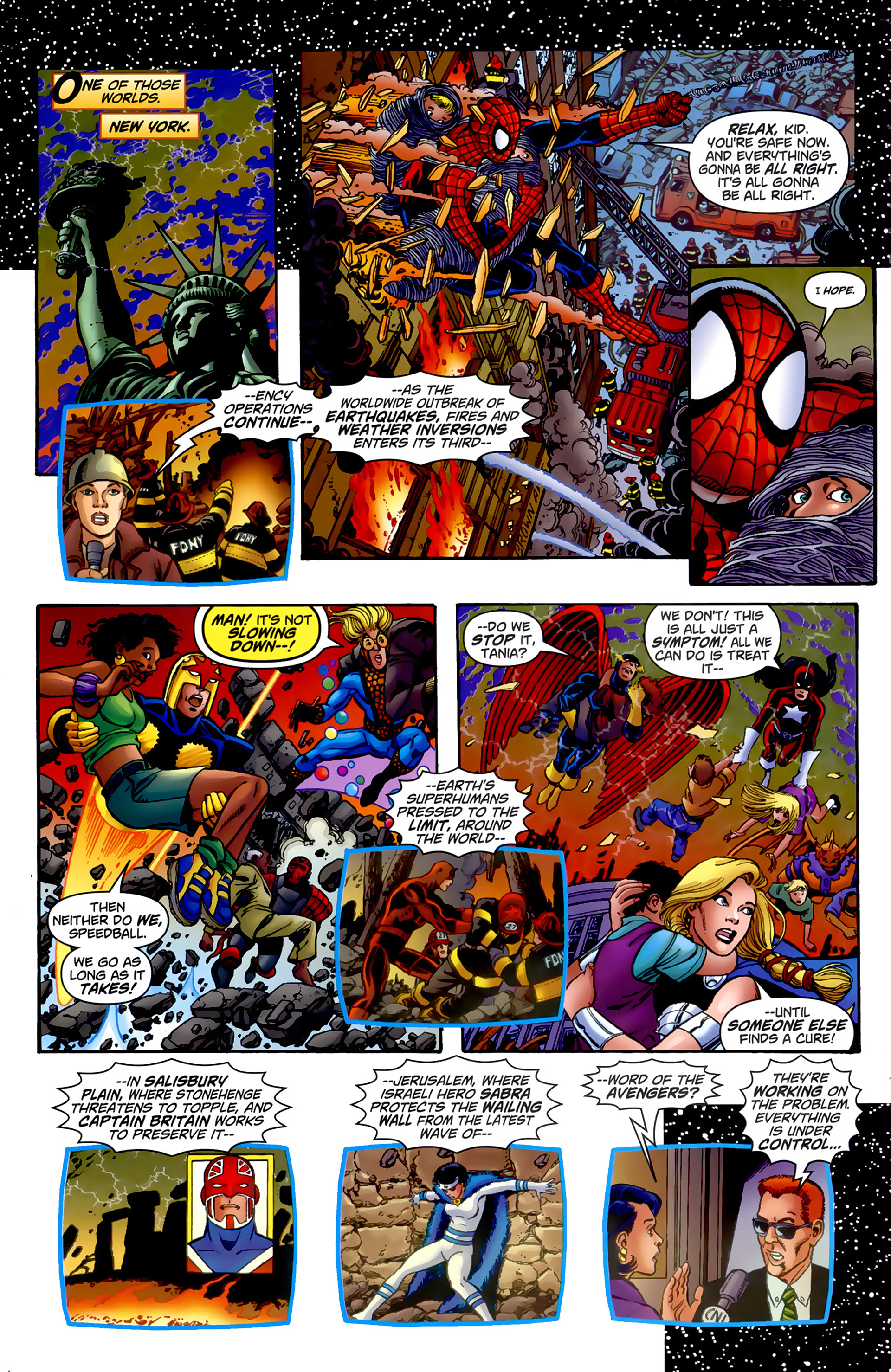 Read online JLA/Avengers comic -  Issue #4 - 5