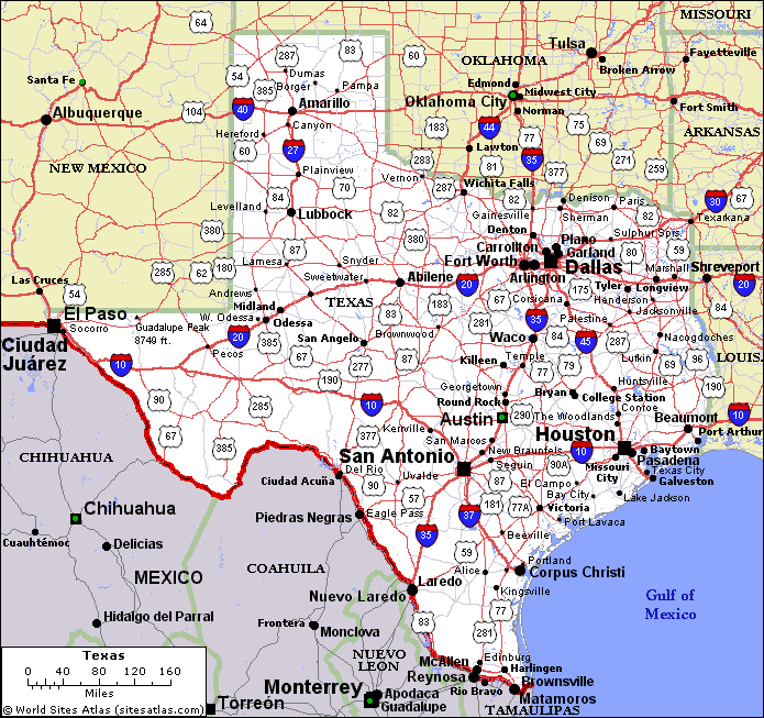 Texas Maps - Maps Photos