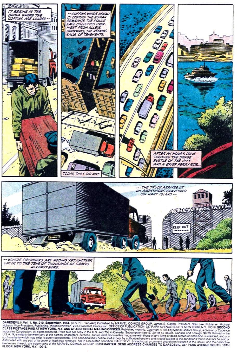 Daredevil (1964) issue 210 - Page 2