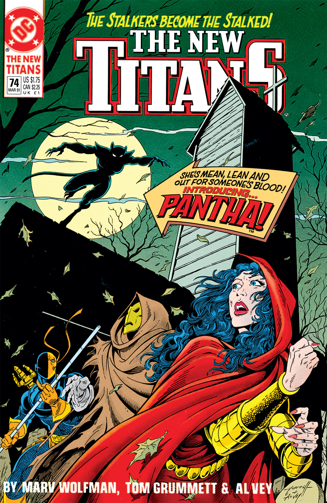 Read online The New Titans (1988) comic -  Issue #74 - 1