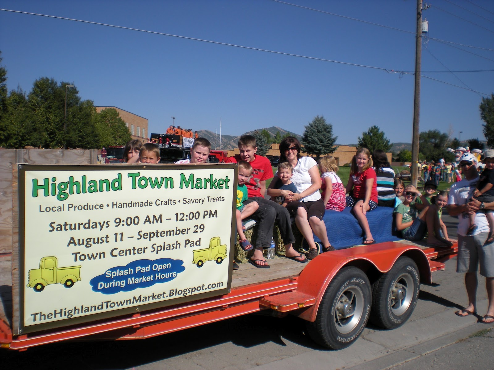 Highland Town Market Parade Fun