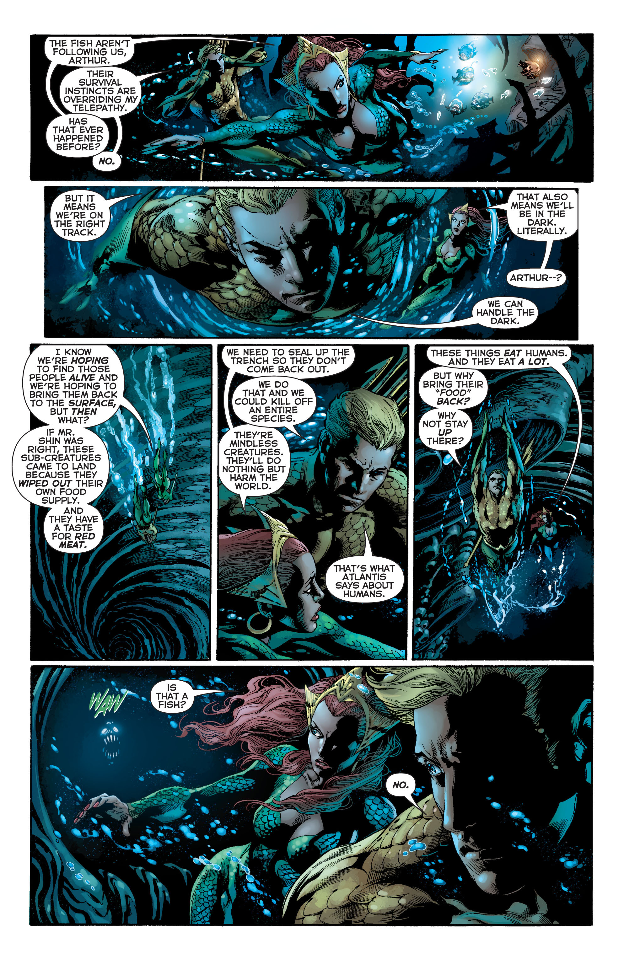 Read online Aquaman (2011) comic -  Issue #4 - 5
