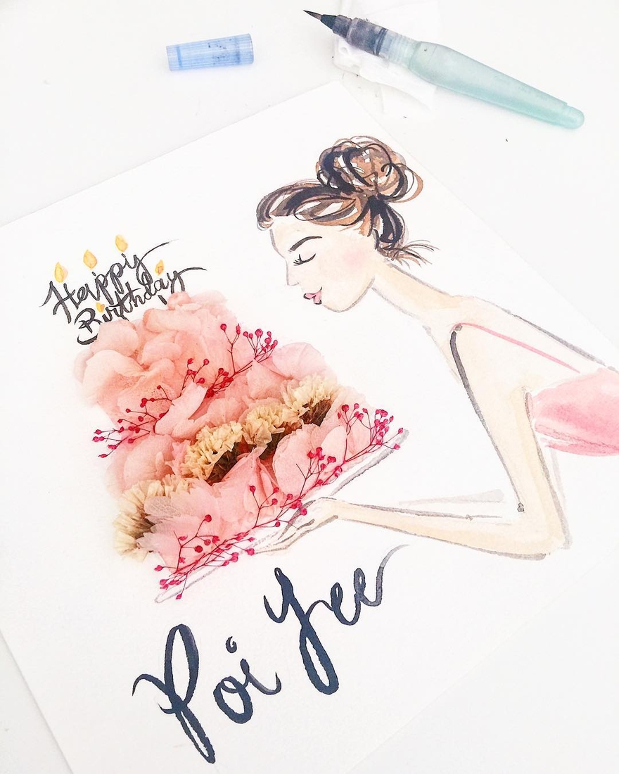11-Cake-Limzy-Real-Flowers-in-Drawings-of-Dresses-www-designstack-co