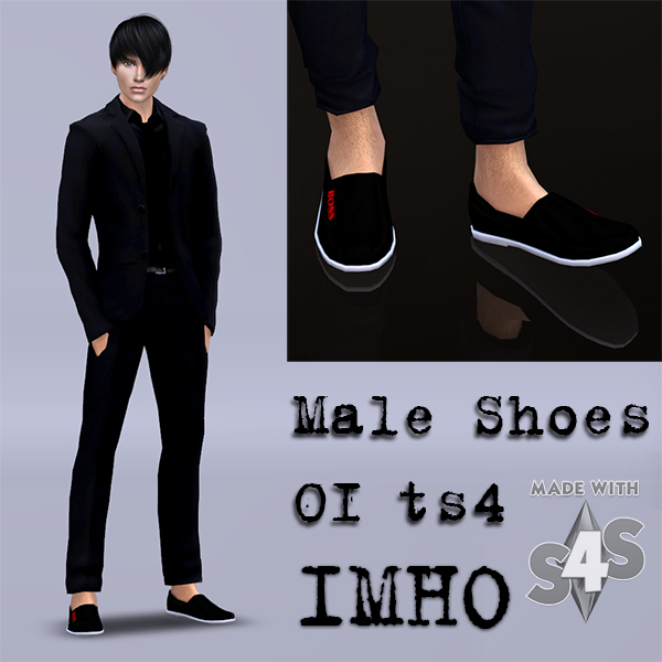 Male Shoes 01 TS4 by IMHO