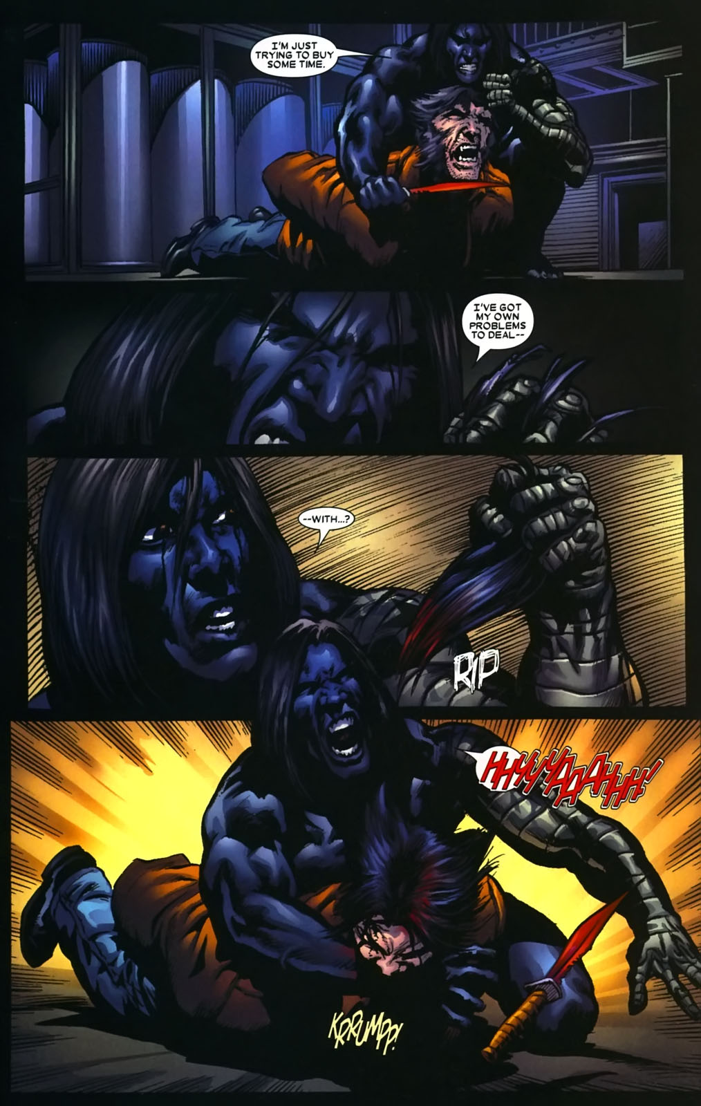 Read online Wolverine (2003) comic -  Issue #39 - 16