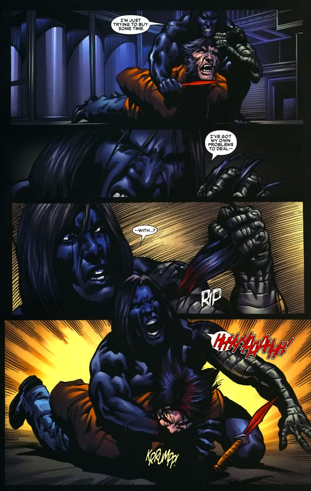 Read online Wolverine (2003) comic - Issue #39 - 16