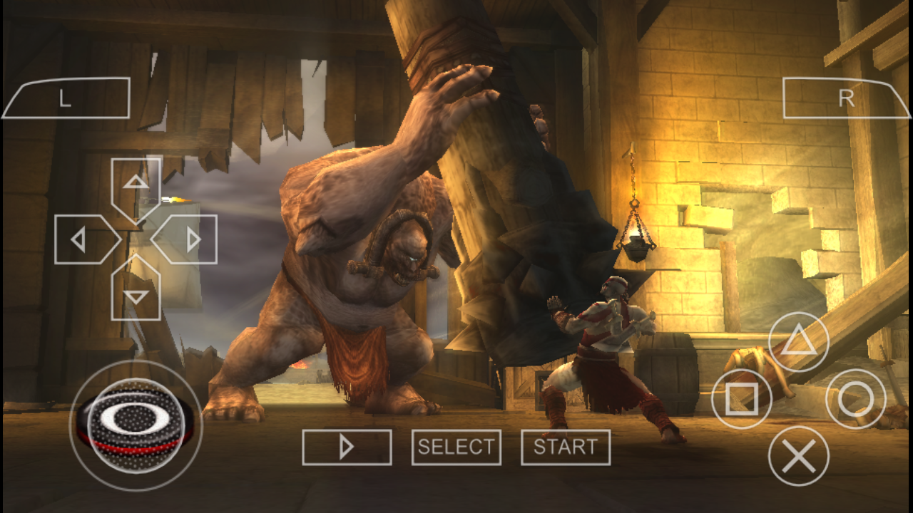 GOD OF WAR CHAINS OF OLYMPUS MODIFICADO PARA ANDROID (PPSSPP) GOD
