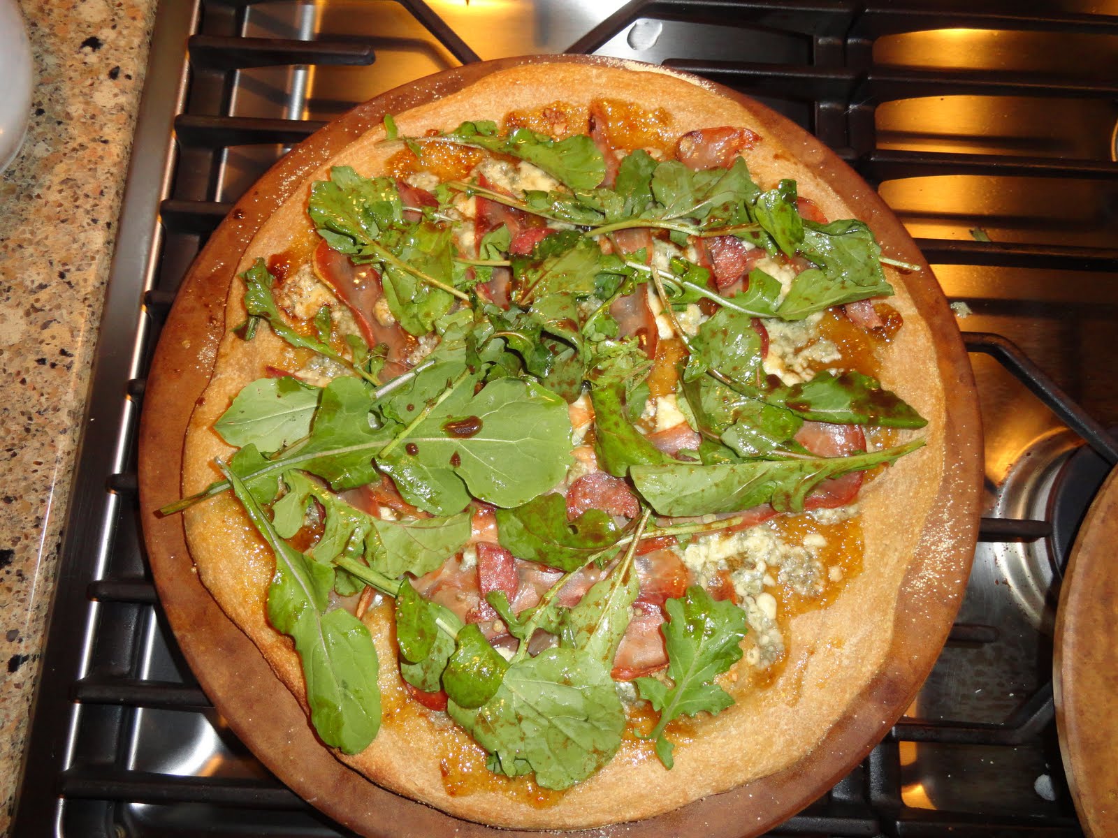 Be Localicious Utah Pizza With Fig Jam, Prosciutto,