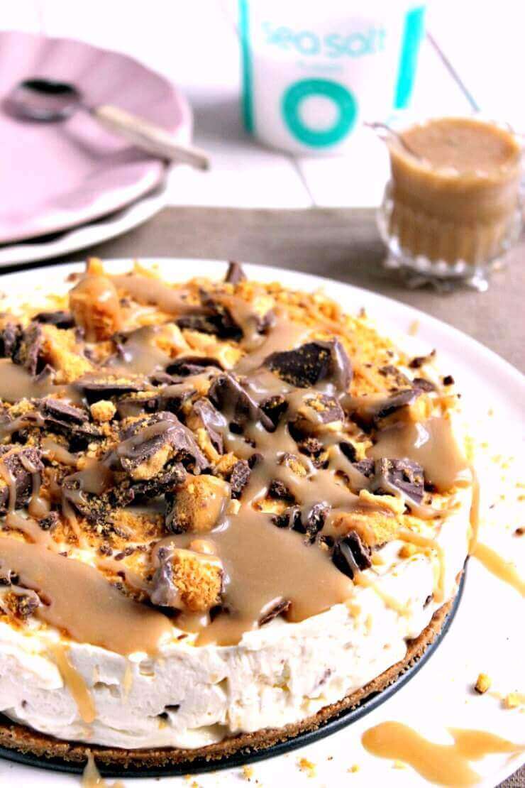 Chocolate Salted Caramel Cheesecake (No Bake) A Cornish