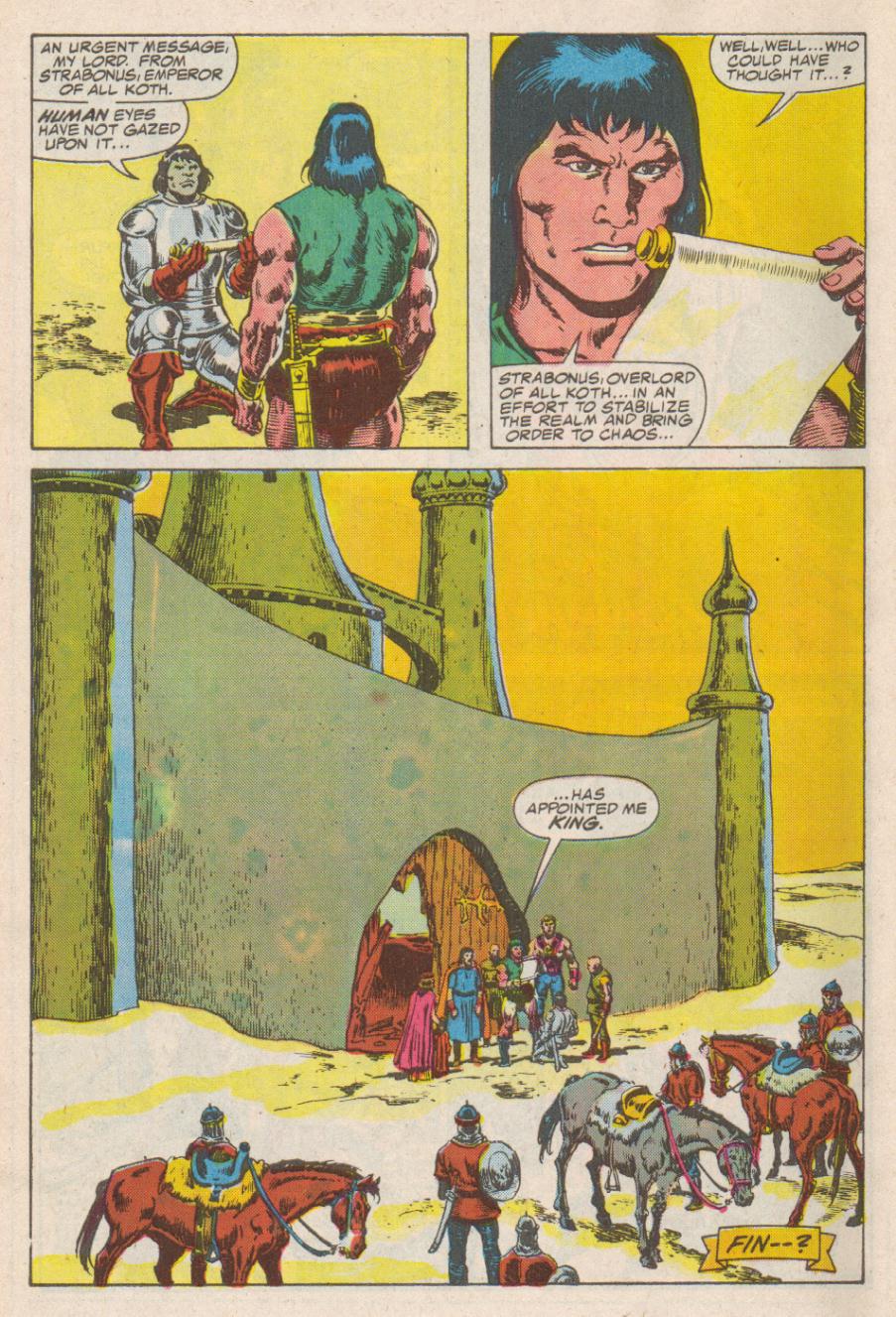 Read online Conan the Barbarian (1970) comic -  Issue #190 - 23