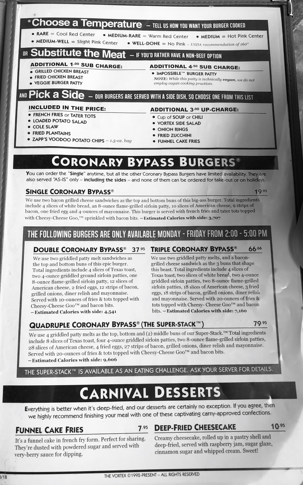 GREAT EATS HAWAII THE VORTEX BAR AND GRILL ATLANTA,