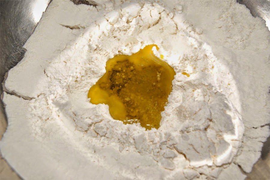 Tortitas de trigo paso 1