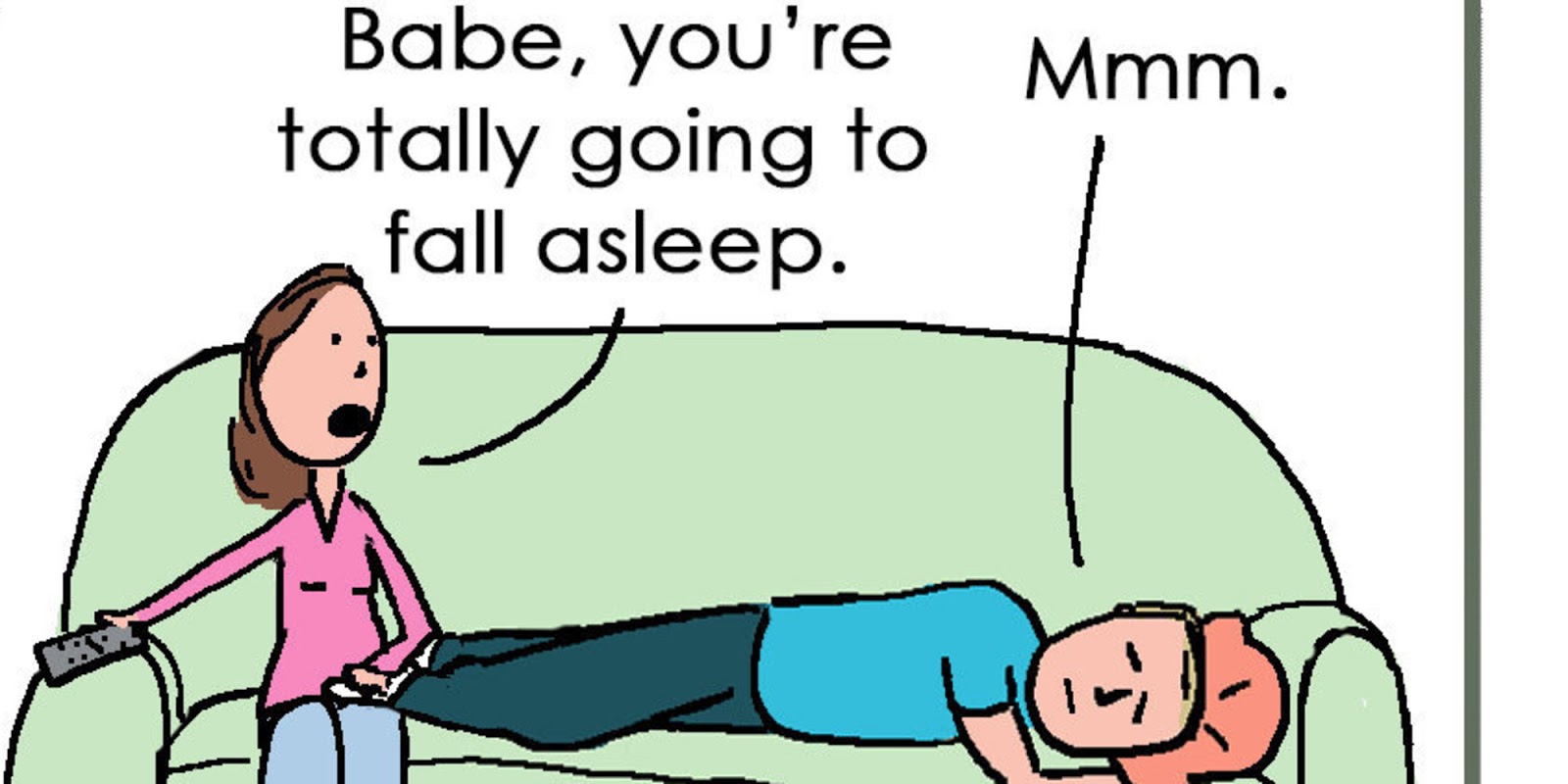 Funny Comic Illustrates The Nightly Routine Of Every Married Couple