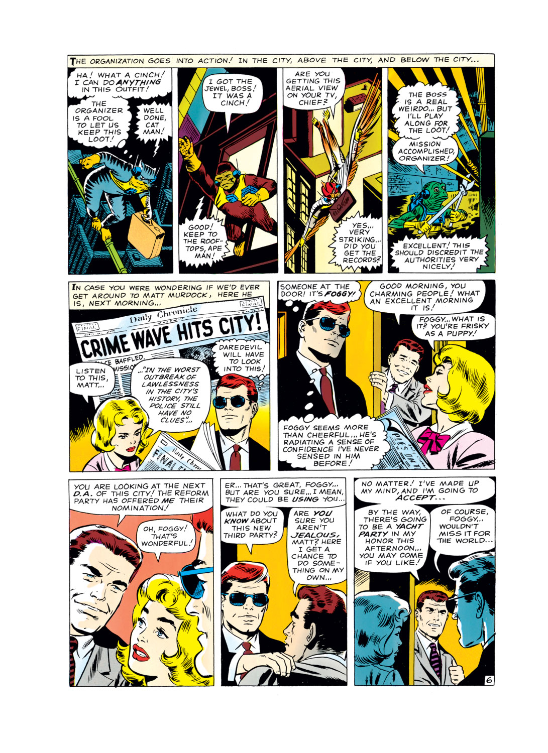 Read online Daredevil (1964) comic -  Issue #10 - 7