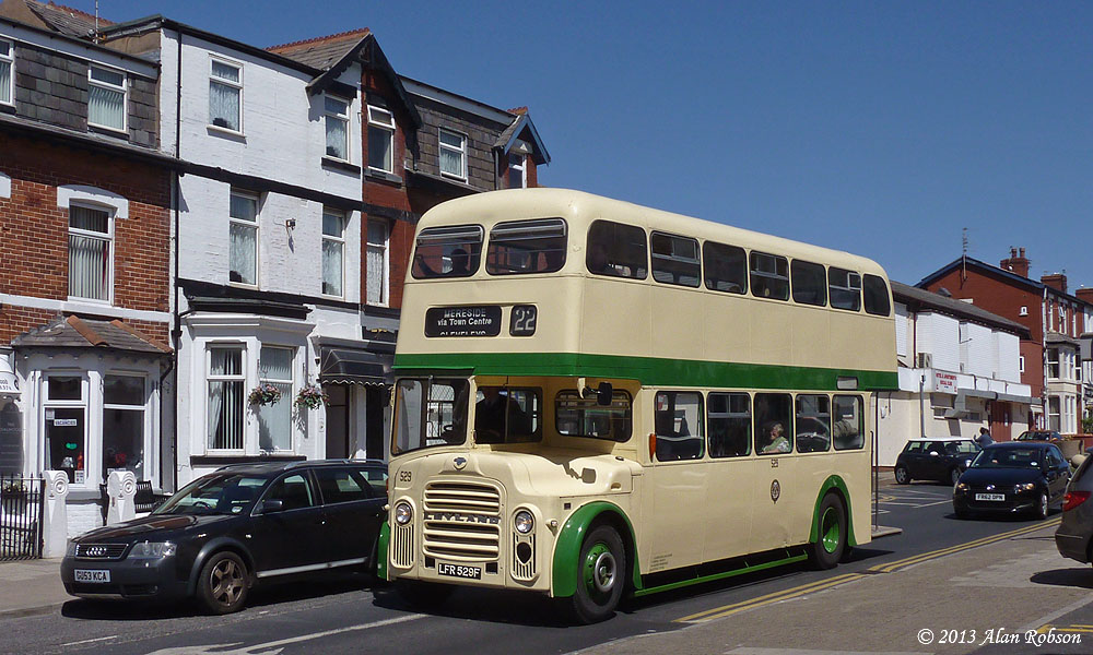 Blackpool Tram Blog Classic Buses on the Catch 22 Blackpool Tram Blog Classic Buses on the Catch 22