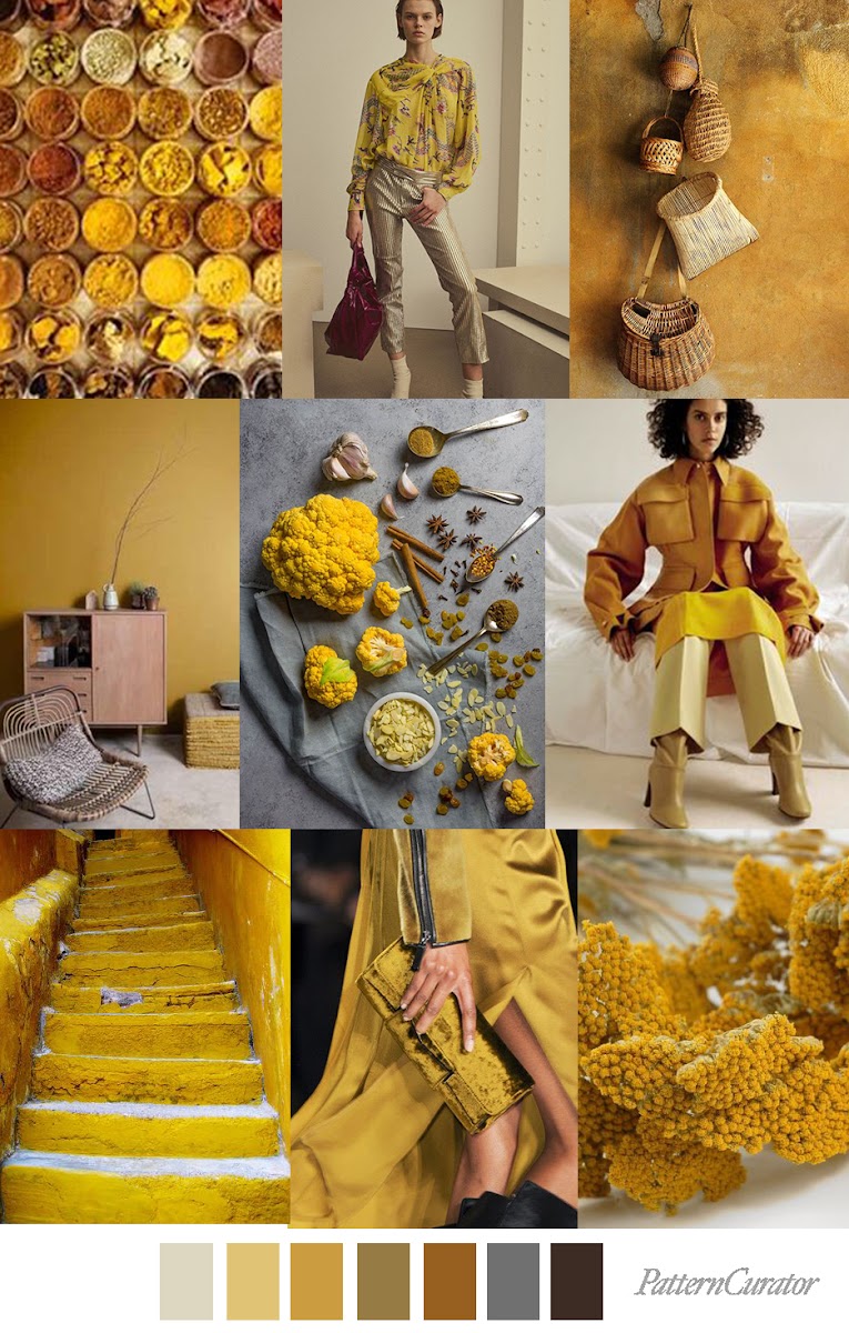 TREND | PATTERN CURATOR - CURRY SPICE . AW 2019 | FASHION VIGNETTE ...
