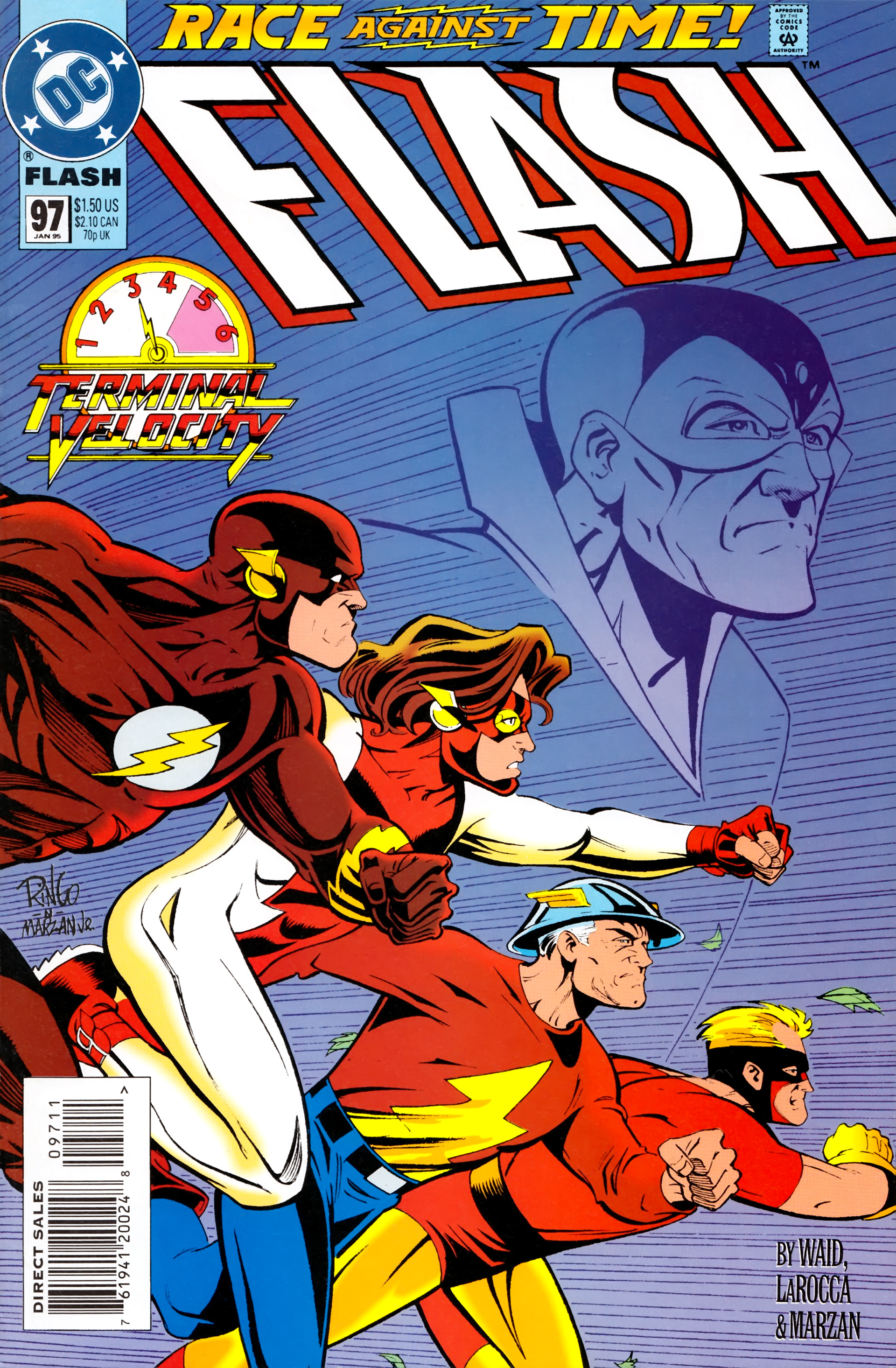 Read online The Flash (1987) comic -  Issue #97 - 1