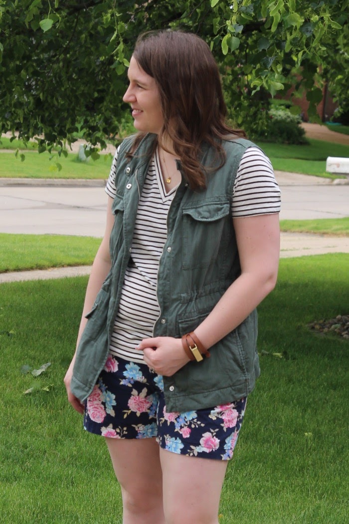 target striped tshirt