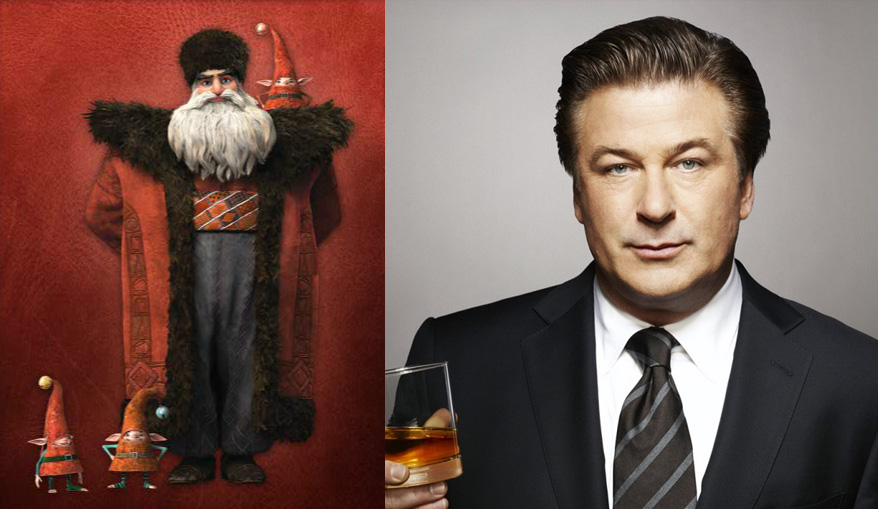 Chinese na Makulit Alec Baldwin is Santa Claus in Rise of the Guardians