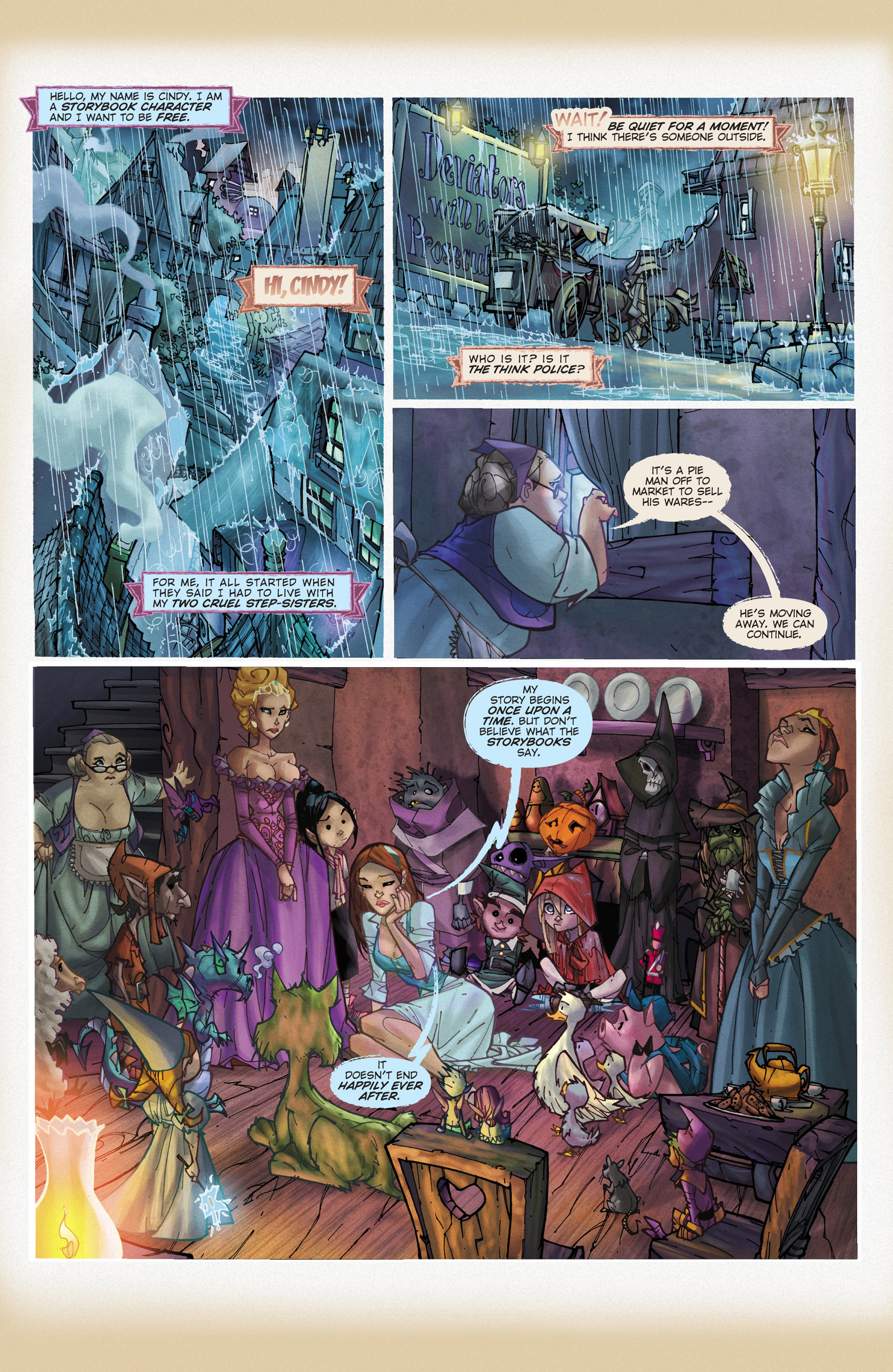 Read online Fairy Quest: Outlaws comic -  Issue #1 - 12