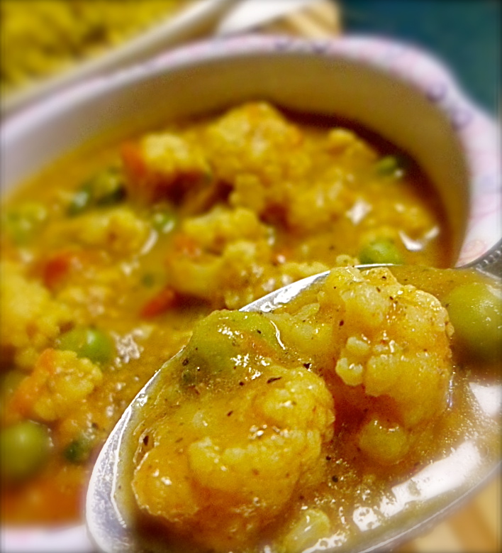 SASI'S KITCHEN PepperCauliflower Kurma