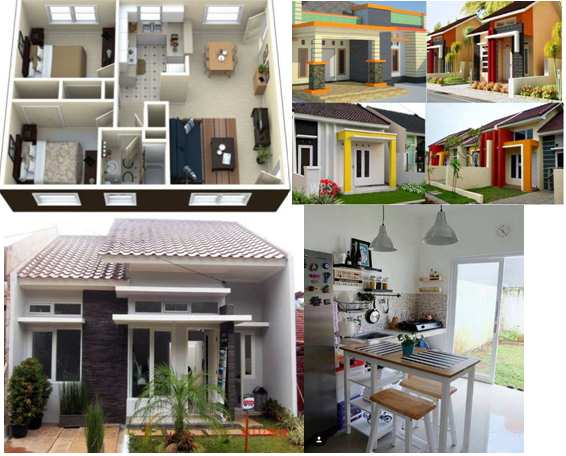 Depan rumah batu alam