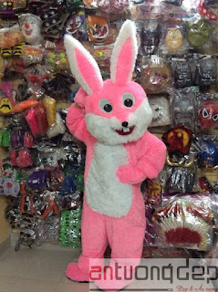 may mascot thỏ 