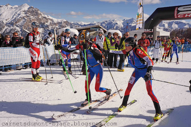 du MontBlanc Championnats du monde de skialpinisme