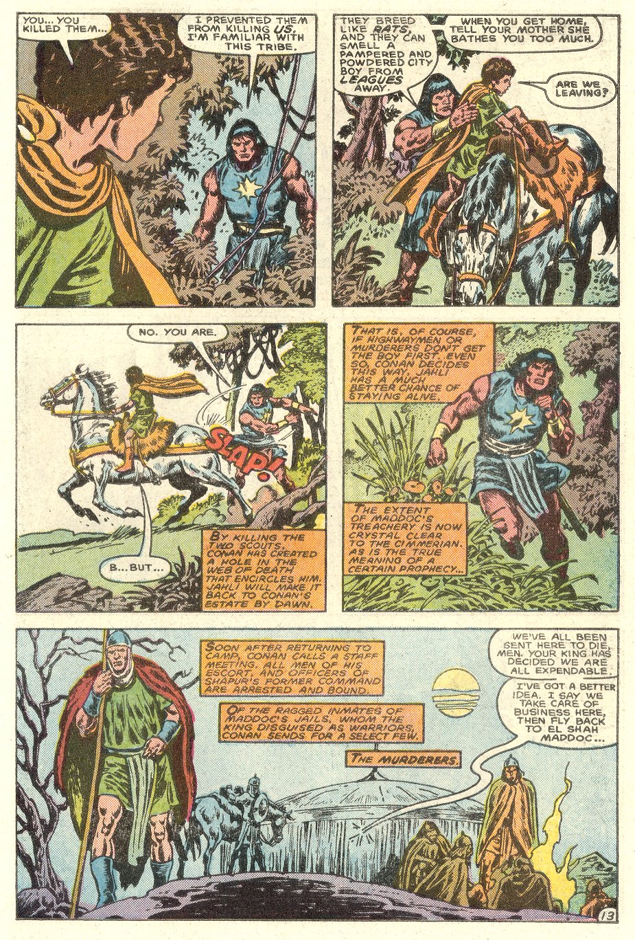 Conan the Barbarian (1970) Issue #182 #194 - English 14