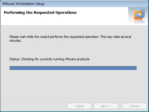 Vmware not running. Vmware not running