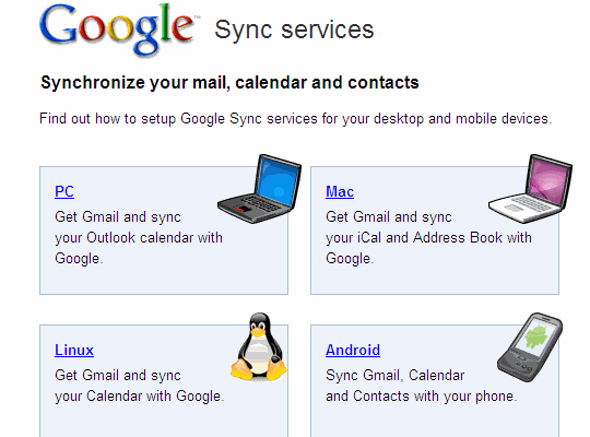 Cancelan Google Sync y funciones de Google Calendar