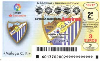 Hoy llevaba el escudo del Málaga Loteria-nacional-jueves-16-02-2017