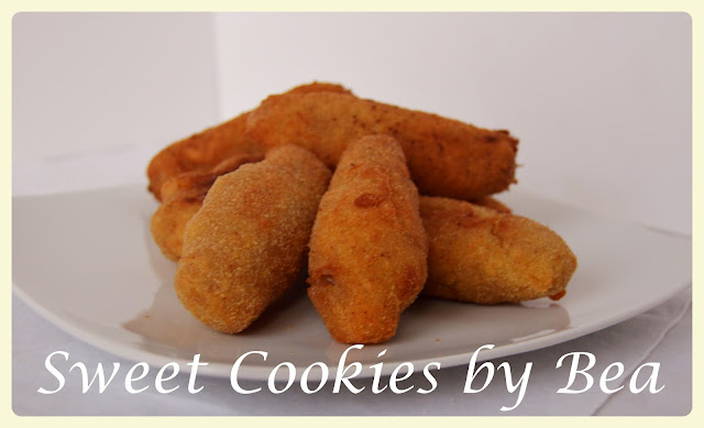 Croquetas de cebolla caramelizada y feta