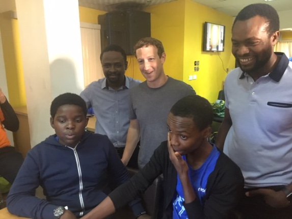 More Photos Of Facebook Founder, Mark Zuckerberg In Lagos