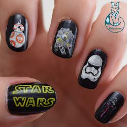 star wars nail awakens force nails