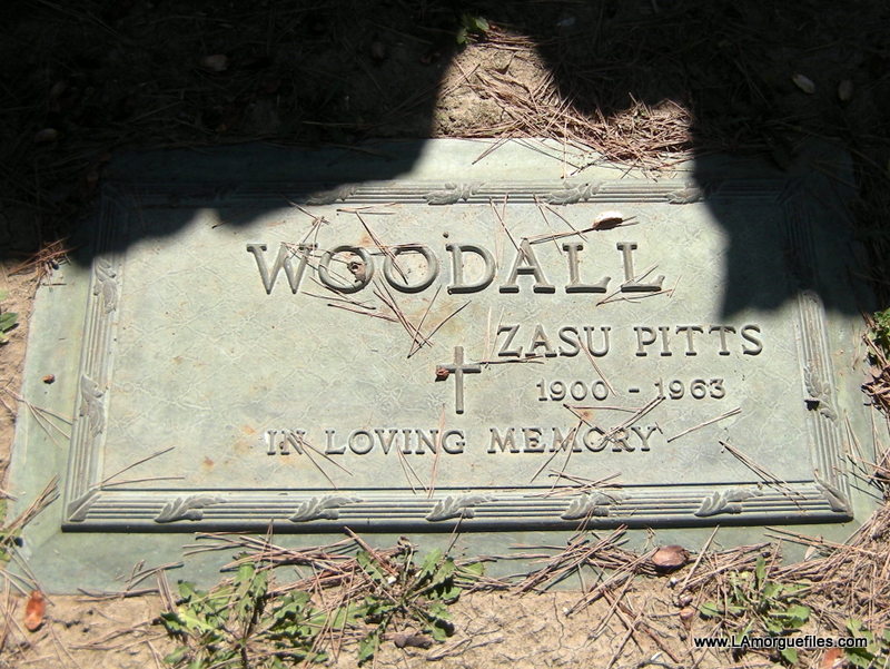 Los Angeles Files "Greed" Actress ZaSu Pitts 1963 Holy Cross