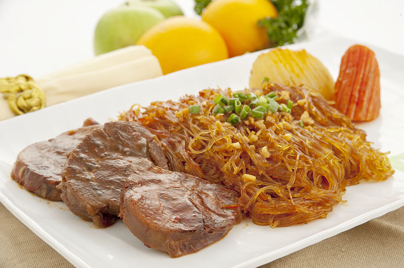 Taiwan Recipe Pearl Point Braised Beef Glass Noodle 红烧牛肉冬粉絲