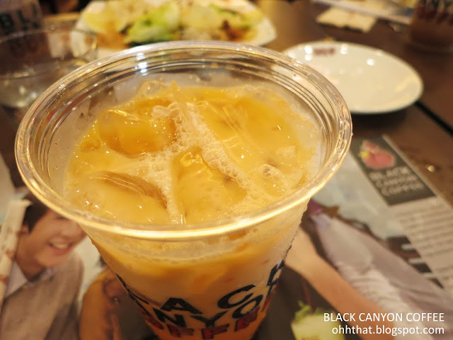 Chai Thai Yen, Iced Tea with Milk, Black Canyon Coffee