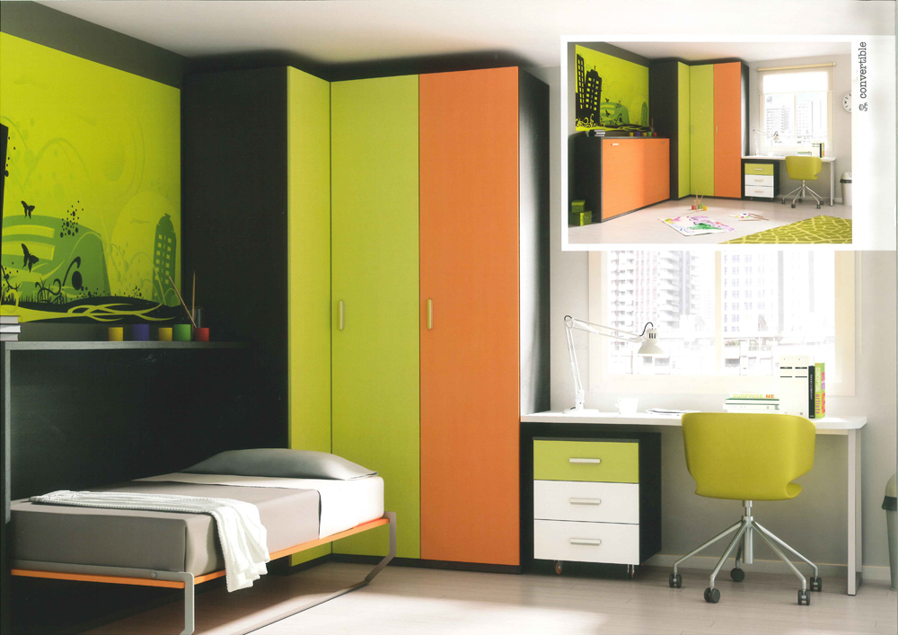 Diseños de dormitorios para adolescentes con mucho color | Consejos de