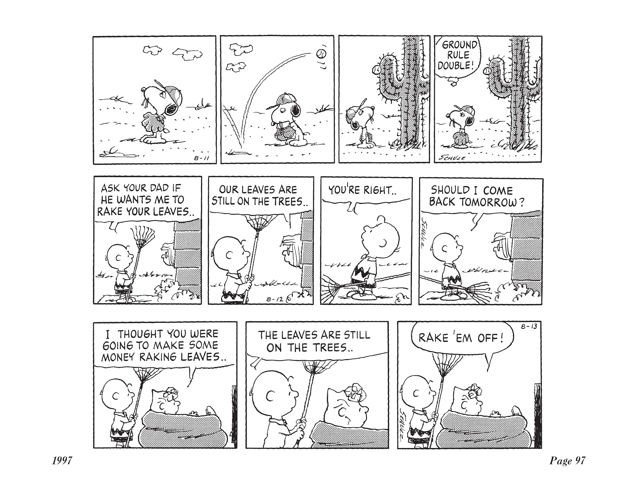 Read online The Complete Peanuts comic -  Issue # TPB 24 - 110