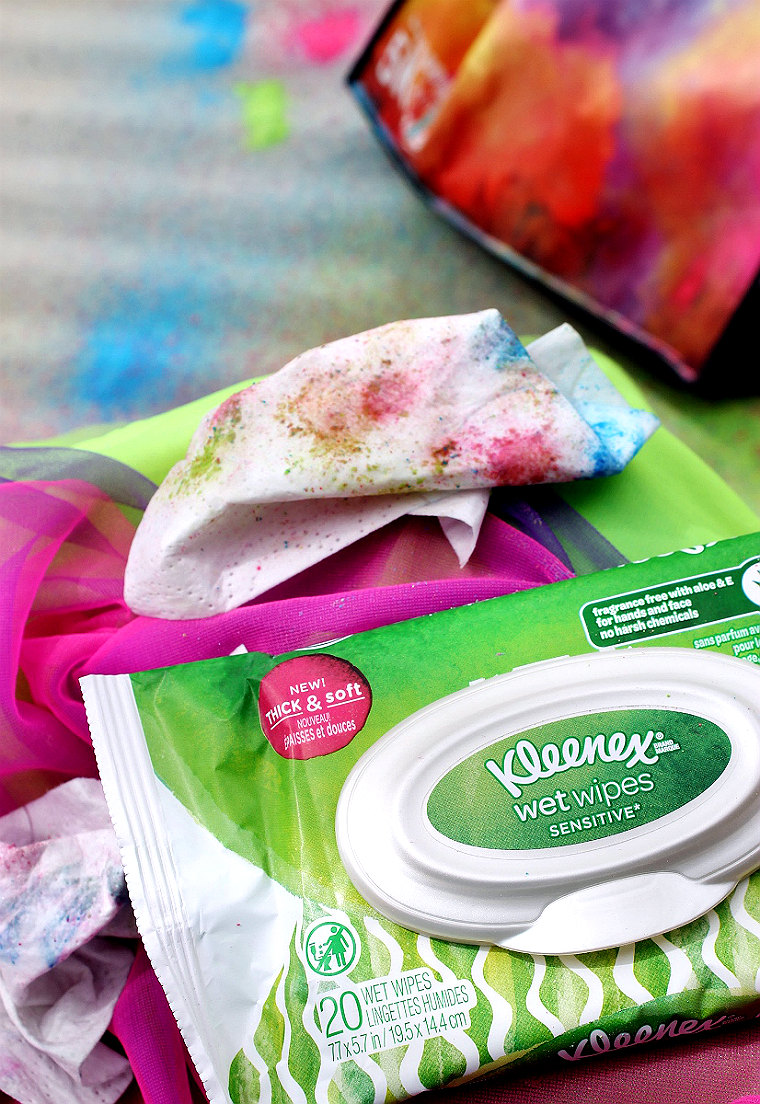 Kleenex Wet Wipes at Target are just $1.49 a package and perfect for clean up after fun runs! #OnTheGo #KleenexWetWipes #AD