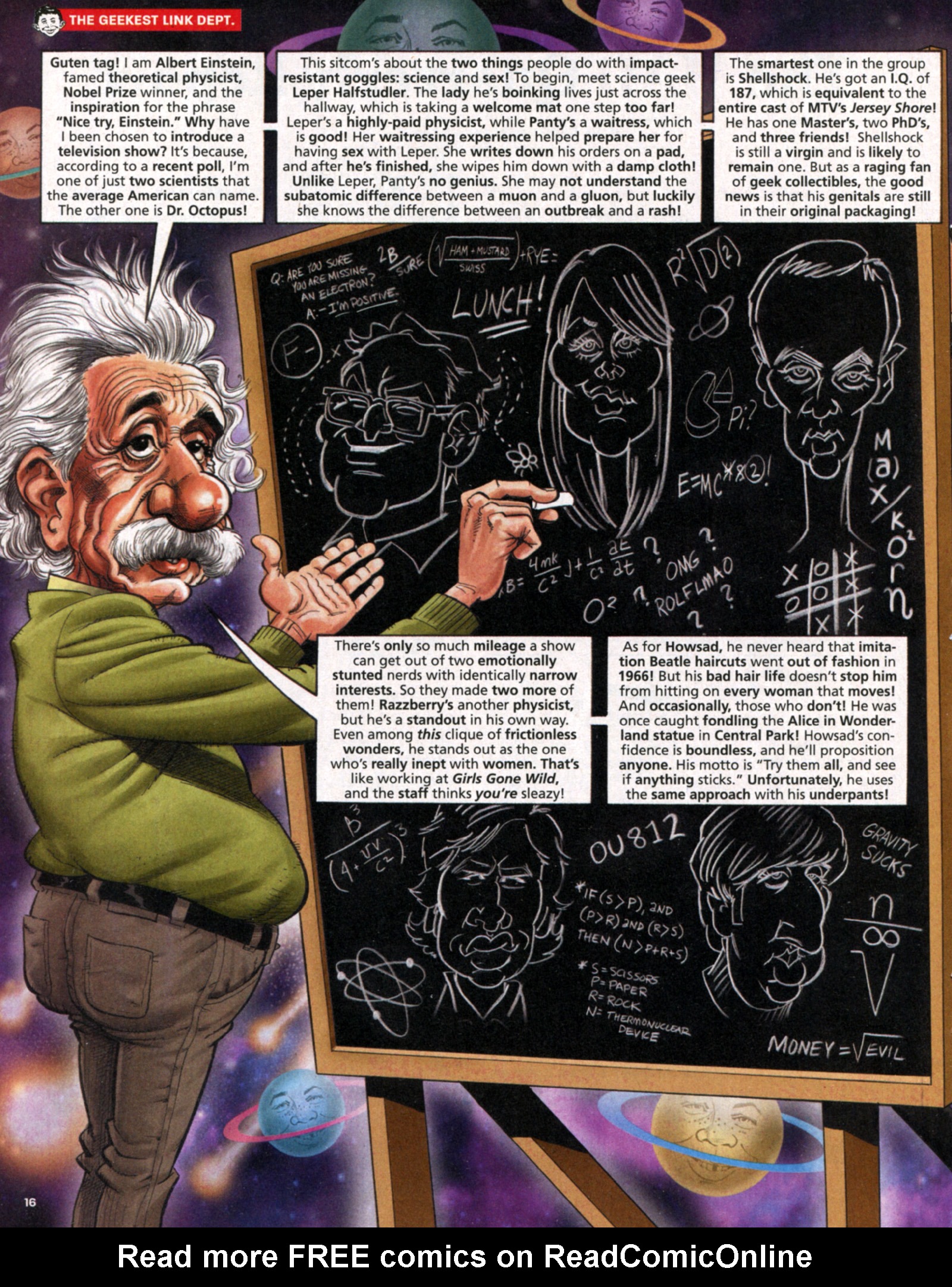 Read online MAD comic -  Issue #503 - 16