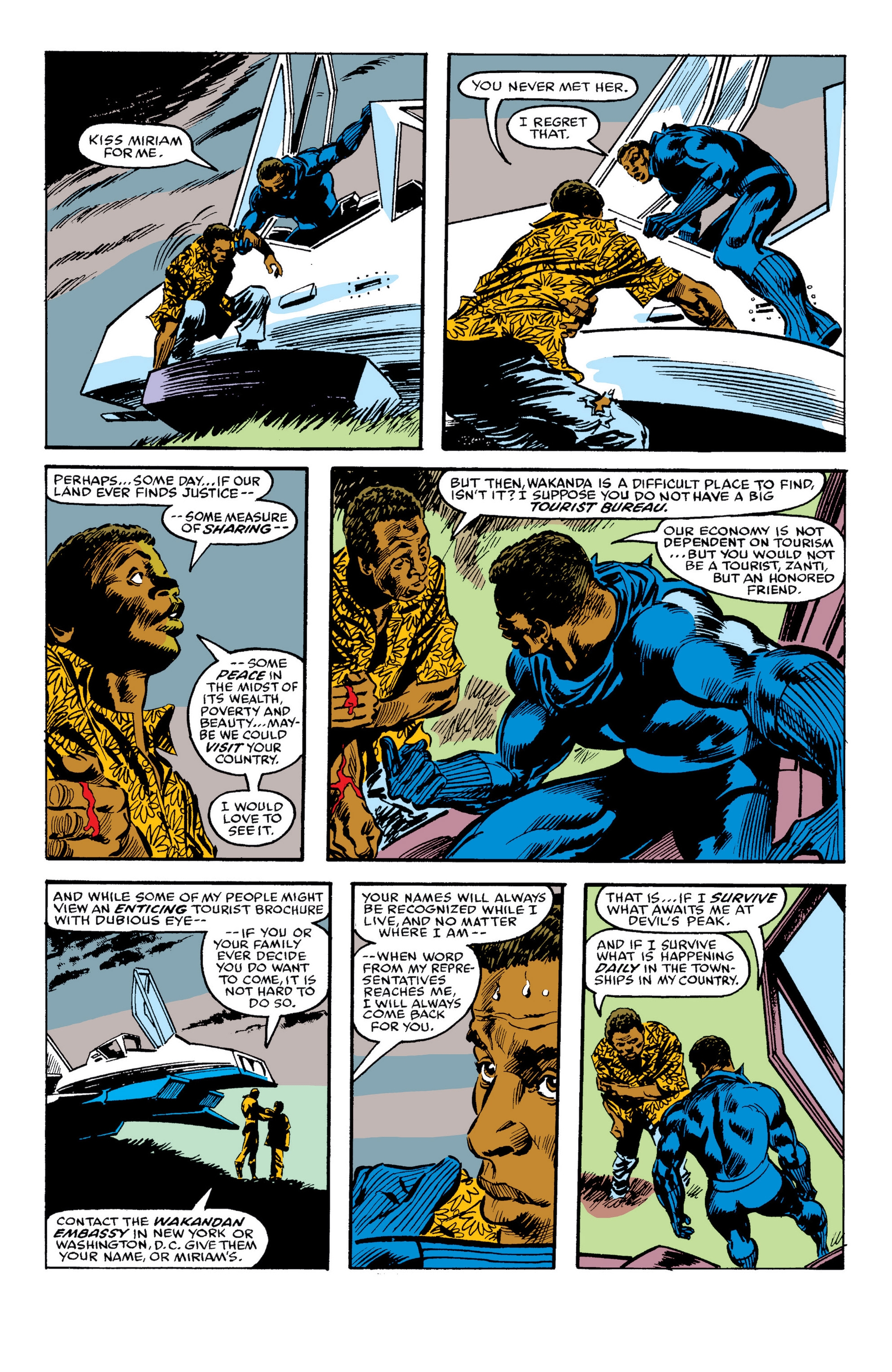 Read online Black Panther: Panther's Quest comic -  Issue # TPB - 184