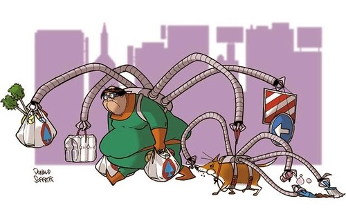 09-Spider-Man-Doctor-Octopus-Dr-Otto-Octavius-Donald-Soffritti-Cartoon-Cartoonist-Superheroes-in-Old-Age-www-designstack-co