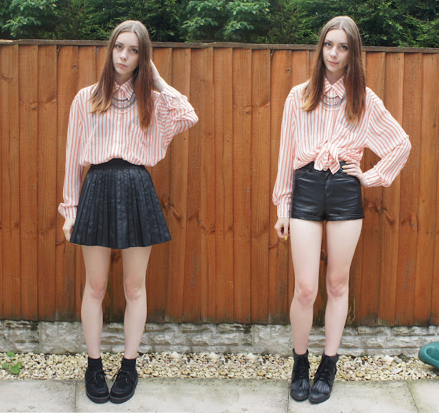 ways to wear how to wear and oversized shirt