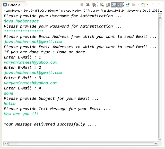 How to send Email to a Group in Java using Java Mail API ?. Learn