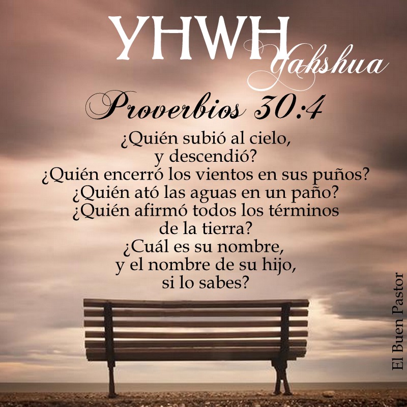 EL RETORNO DEL REY JESÚS PROVERBIOS 30 EL RETORNO DEL REY JESÚS PROVERBIOS 30