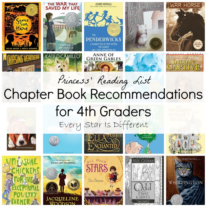 Chapter Book Recommendations for 4th Graders Chapter Book Recommendations for 4th Graders