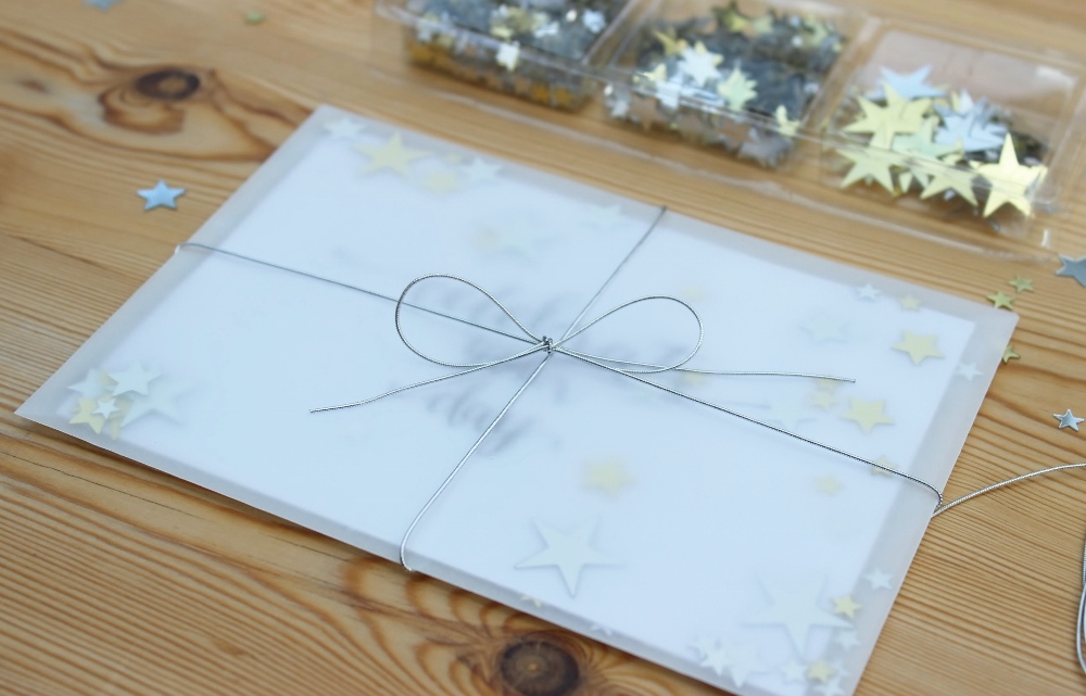 How to make a confetti envelope card